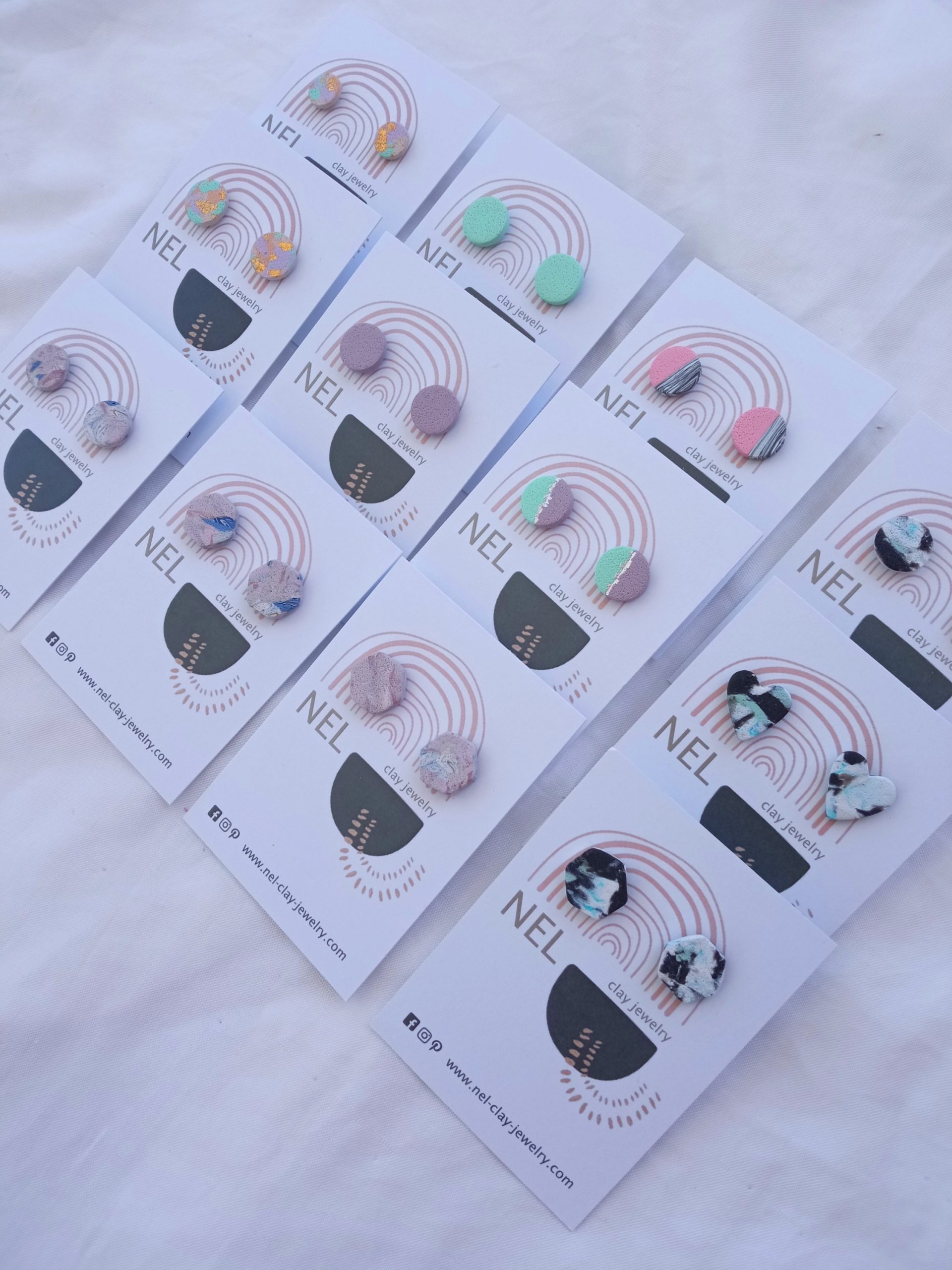 Nel Clay Jewelry - Stud earrings 4 Stud earrings - Image 4