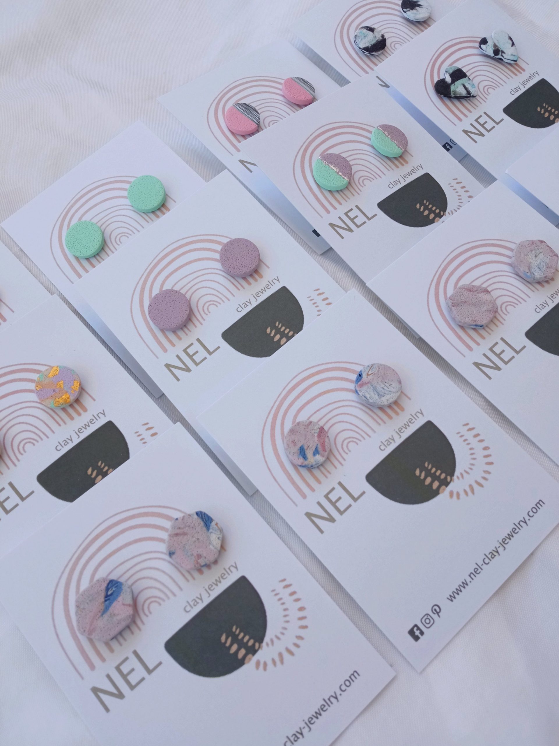 Nel Clay Jewelry - Stud earrings 3 Stud earrings - Image 3