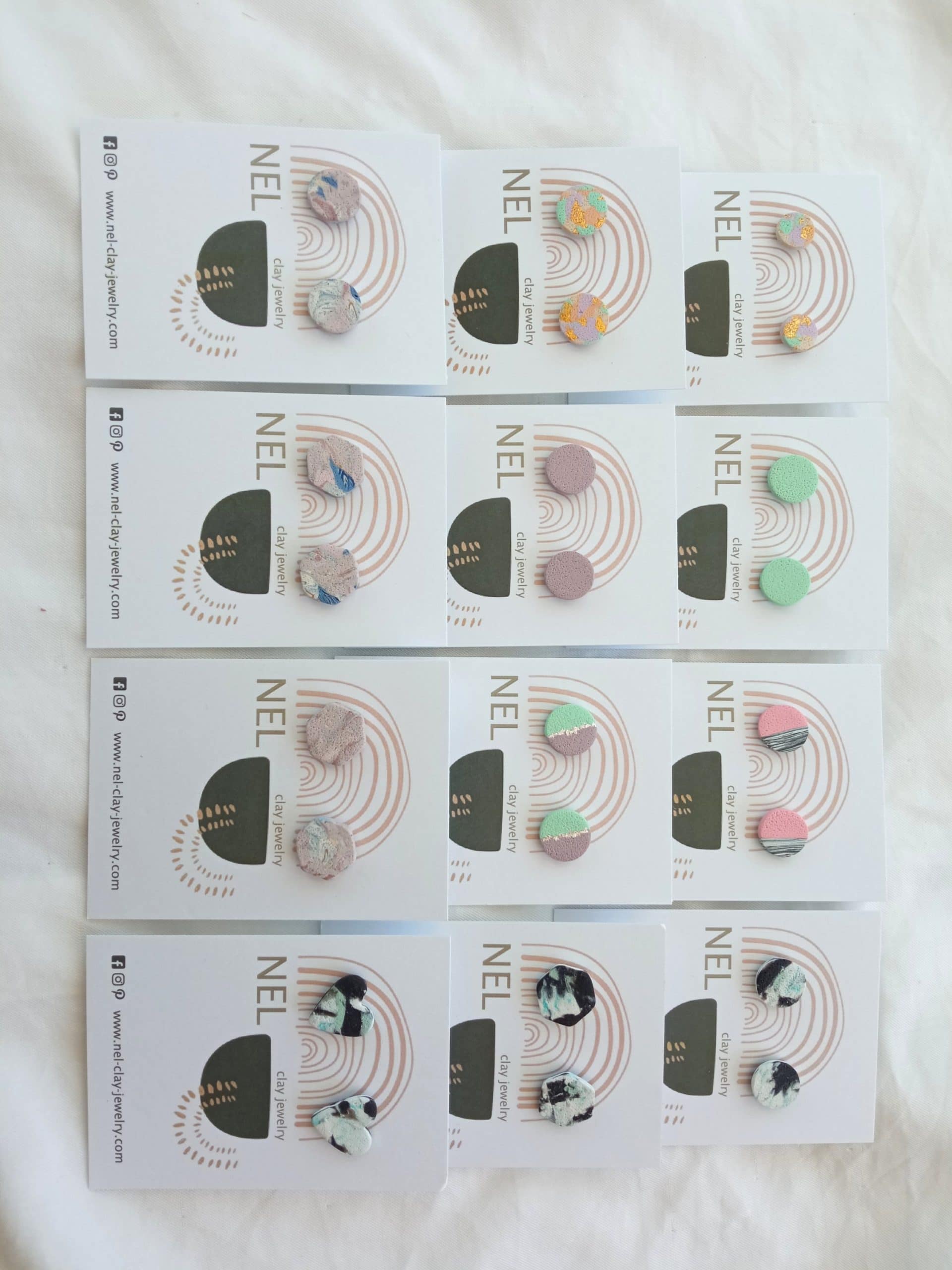 Nel Clay Jewelry - Stud earrings 2 Stud earrings - Image 2