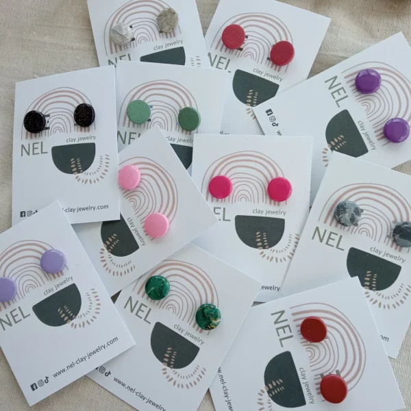 Small circular studs