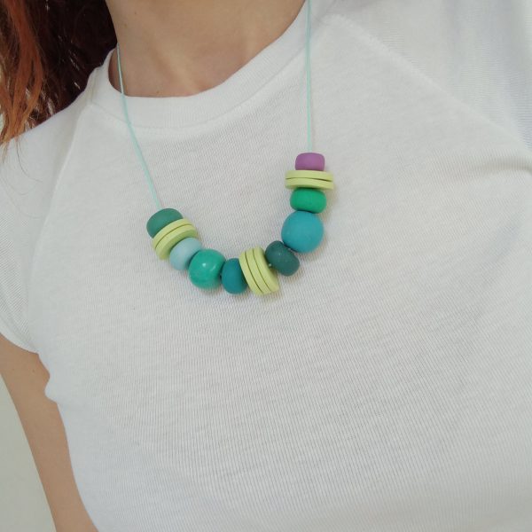 Funky beaded necklace