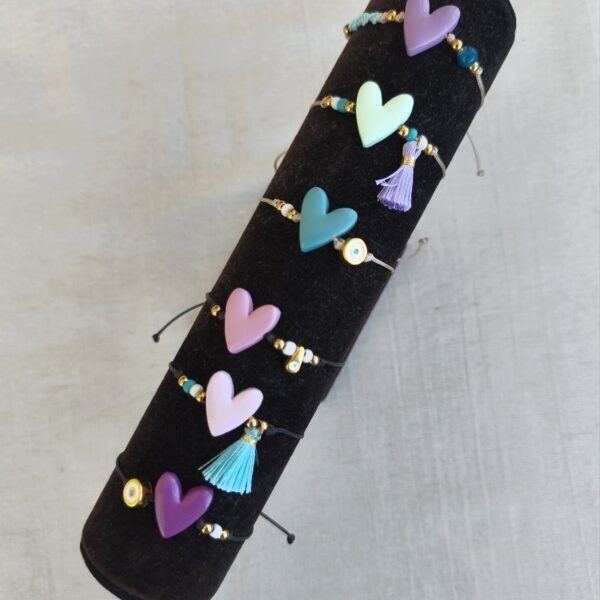 Heart bracelets