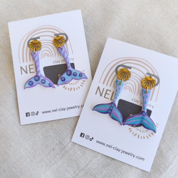 Mermaid earrings